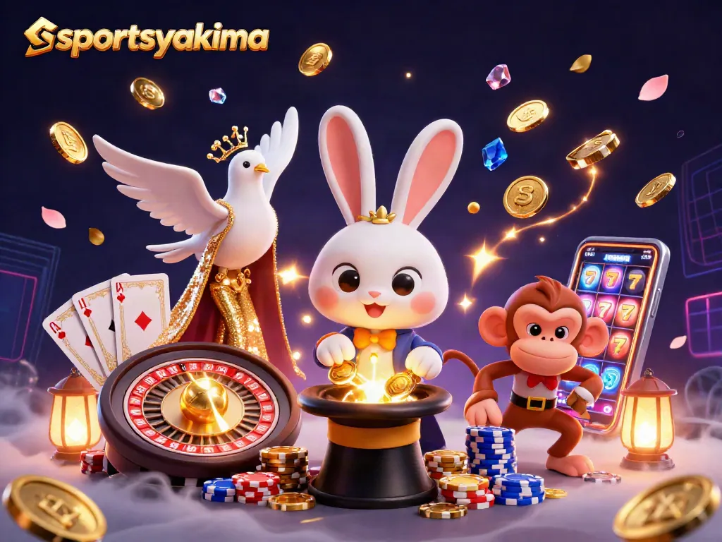 Engage with thrilling gameplay at sportsyakima featuring an enchanting casino scene.